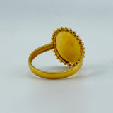 21K Gold Modern Floral Rose Full Set 36.63 Grams |203393