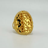 21K Gold Mosaic Filigree Statement Ring 3.115 Grams | 203398
