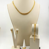 21K Gold Mediterranean Jewelry Set 26.78 Grams | 203399