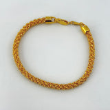21k Gold Woven Necklace & matching Bracelet 36.09 grams | 203407