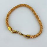 21k Gold Woven Necklace & matching Bracelet 36.09 grams | 203407