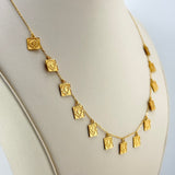 21k Gold Modern Rashadi Necklace 9.56 grams | 203413