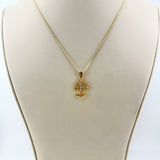Joelle - Olive Tree 21k Gold Necklace 7.01 grams | 203420