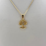 Joelle - Olive Tree 21k Gold Necklace 7.01 grams | 203420