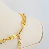 Modern 2 - in - 1 Gold Necklace