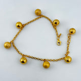 Bead Charm Bracelet 21k Gold 8.76 grams | 203430