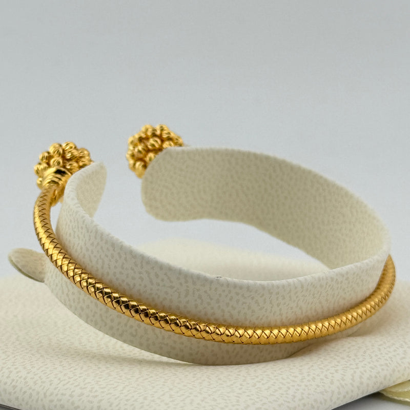 HIMO 21k Gold Cuff