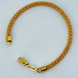 21K Gold Woven Round Bracelet 11.82 Grams | 208468