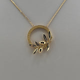 Olive Branch Necklace