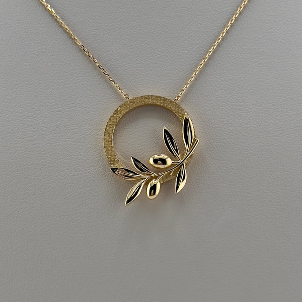 Olive Branch Necklace