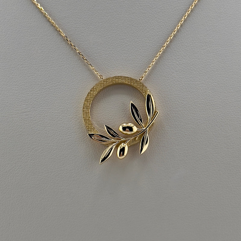 Olive Branch Necklace