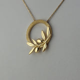 Olive Branch Necklace