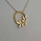 Olive Branch Necklace