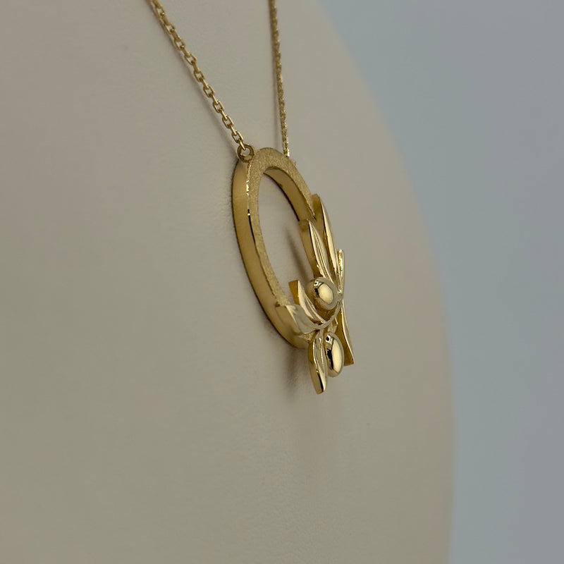 Olive Branch Necklace