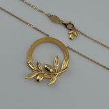 Olive Branch Necklace