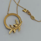 Olive Branch Necklace