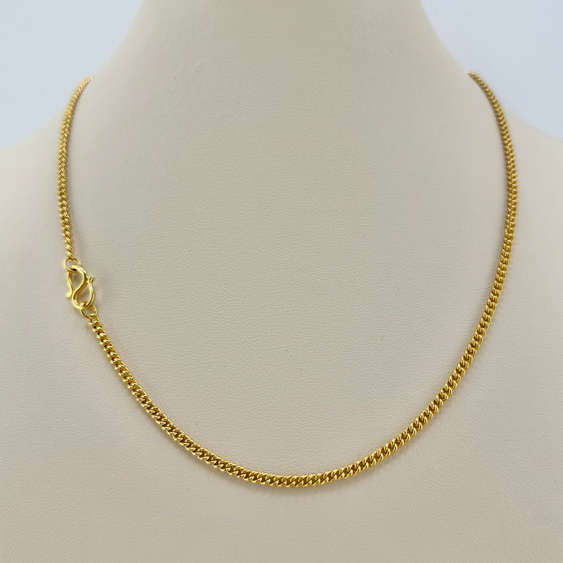 24k Miami Cuban 2.7mm