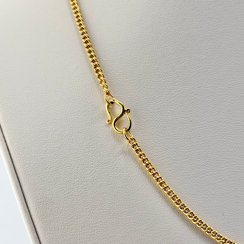 24k Miami Cuban 2.7mm