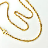 24k Miami Cuban 2.7mm