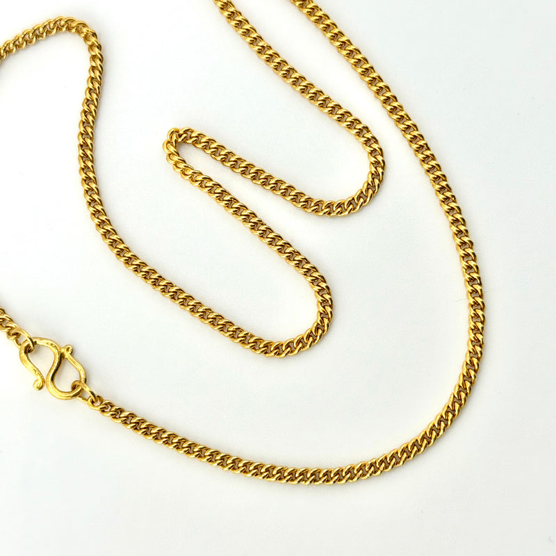 24k Miami Cuban 2.7mm