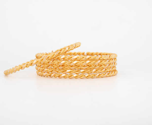 21K Dubai Gold Bangles