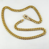 21K Gold Monaco Polished Necklace 20.65 Grams | 208535
