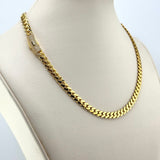 21K Gold Monaco Polished Necklace 20.65 Grams | 208535
