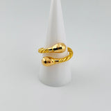 Twisted Cuff Gold Ring