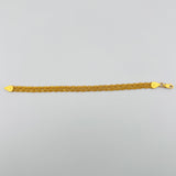 Dubai Luxury Weave Gold Bracelet