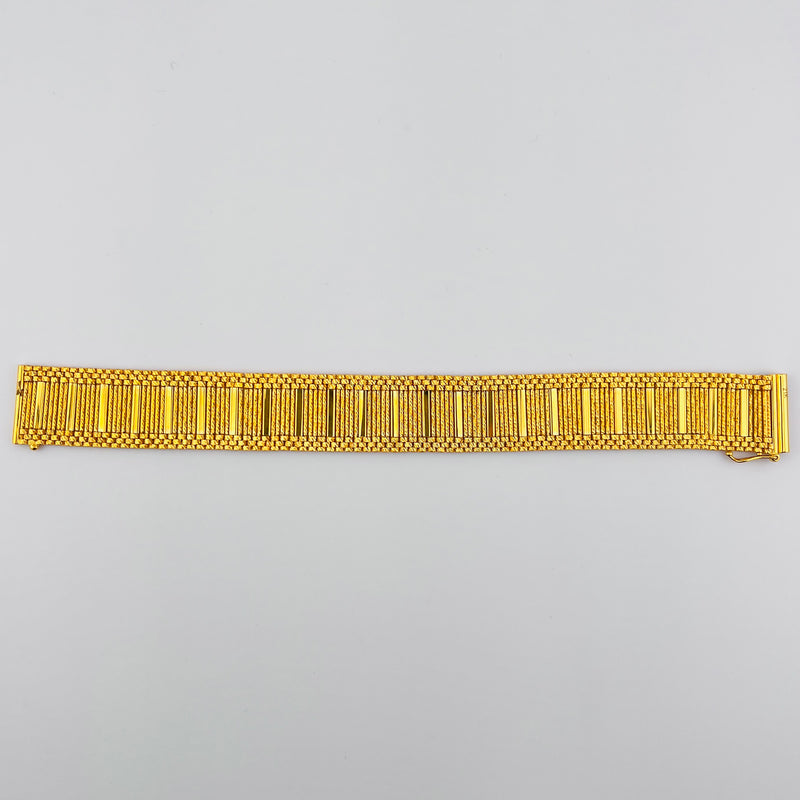 Dubai Luxury Gold Link Bracelet