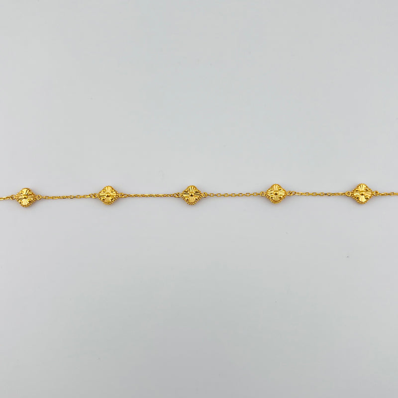 Mini Clover Gold Bracelet