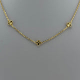 5 Clover Style Necklace 8.70 grams I 199012