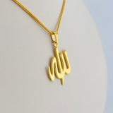 Allah Gold Pendant
