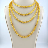 Modern Halabi Gold Necklace 2 Meters