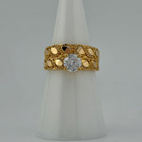 2 piece Luxury Floral Engagement Ring Set 4.42 grams I 199117