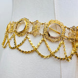 Gold Klada Necklace & Belt Set