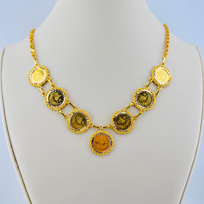 Rashadi Kurush Lira Gold Necklace