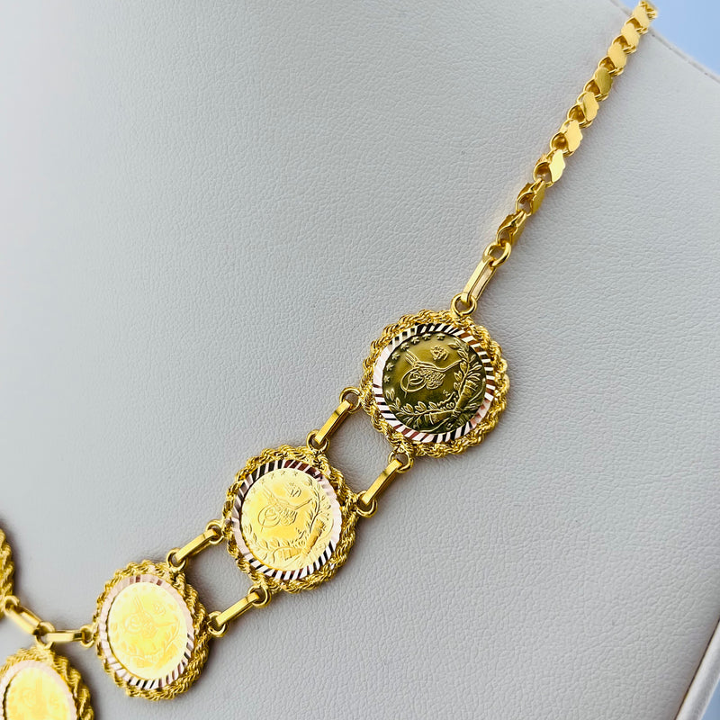 Rashadi Kurush Lira Gold Necklace