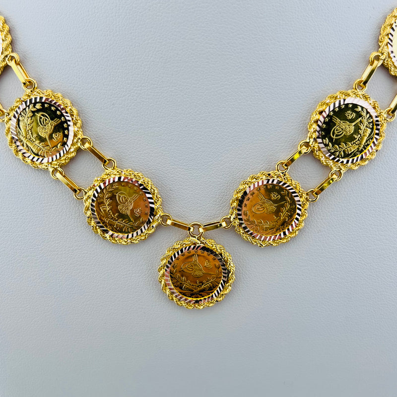 Rashadi Kurush Lira Gold Necklace