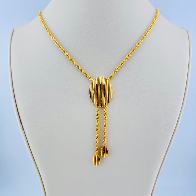 Modern Gold Necklace