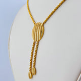Modern Gold Necklace