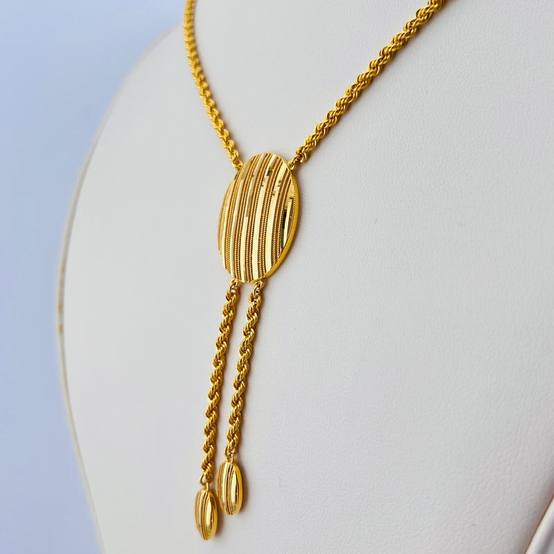 Modern Gold Necklace