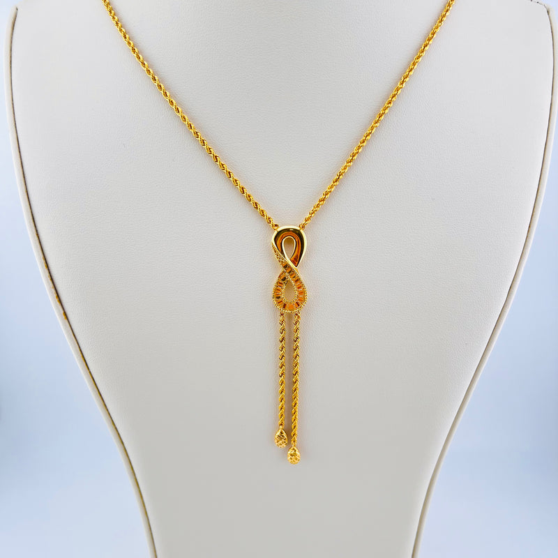 Infinity Gold Necklace