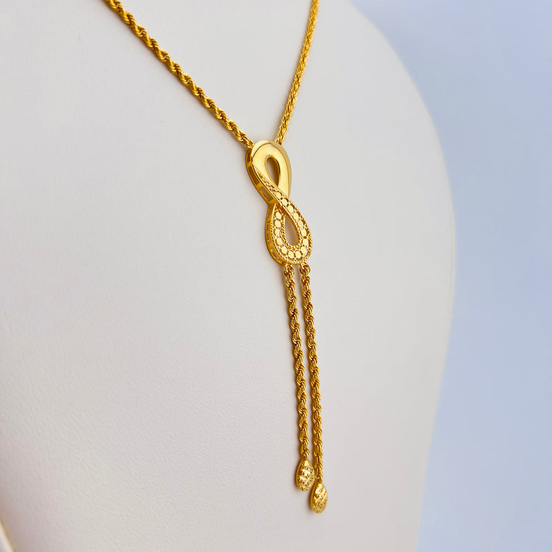 Infinity Gold Necklace