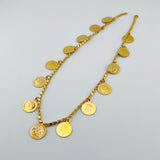 Halabi Lira Gold Necklace