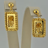 Luxury Rose Bead Earrings 8.78 grams I 199176