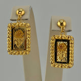 Luxury Rose Bead Earrings 8.78 grams I 199176