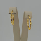 Luxury Bead Hoops 4.33 grams I 199236