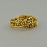 Luxury Bead Hoops 7.90 grams I 199181