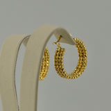 Luxury Bead Hoops 7.90 grams I 199181